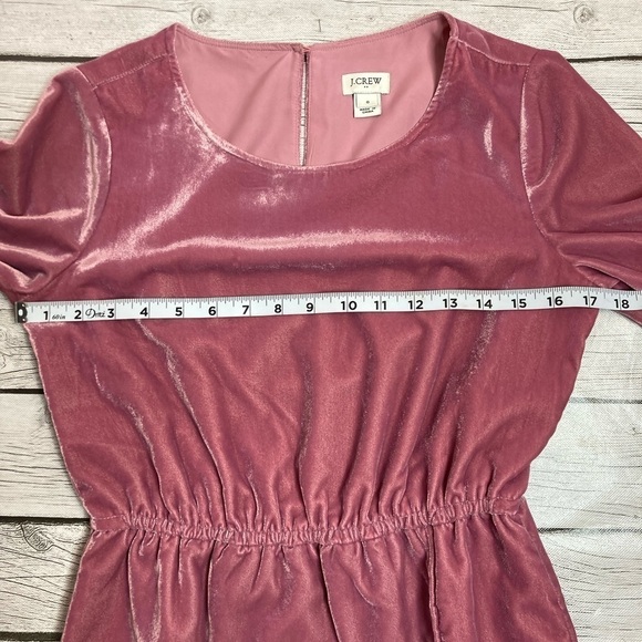 J Crew Factory Velvet Dress - Picture 5 of 12